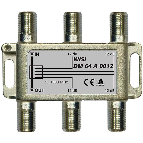 WISI Abzweiger 4f. 5-1300Mhz 12dB Kl.A DM 64 A 0012